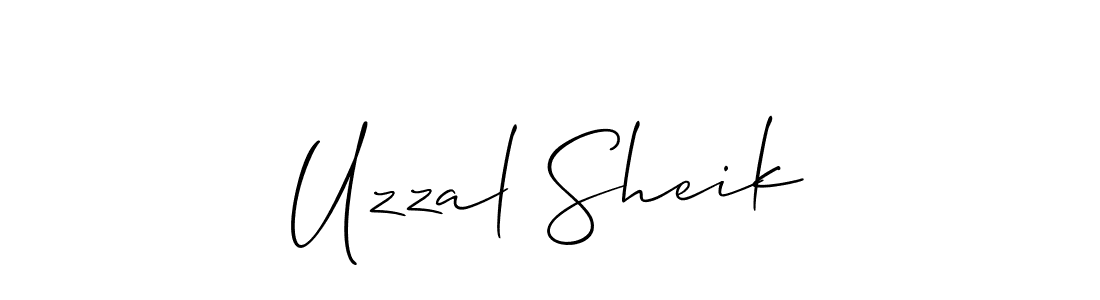Best and Professional Signature Style for Uzzal Sheik. Allison_Script Best Signature Style Collection. Uzzal Sheik signature style 2 images and pictures png
