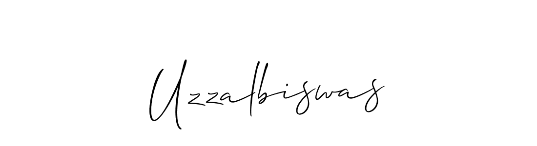 Create a beautiful signature design for name Uzzalbiswas. With this signature (Allison_Script) fonts, you can make a handwritten signature for free. Uzzalbiswas signature style 2 images and pictures png