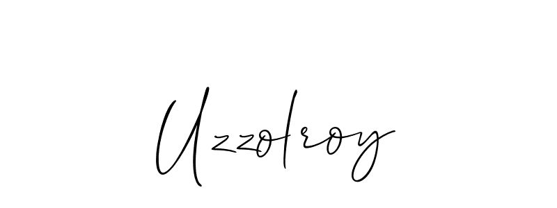 Also You can easily find your signature by using the search form. We will create Uzzolroy name handwritten signature images for you free of cost using Allison_Script sign style. Uzzolroy signature style 2 images and pictures png