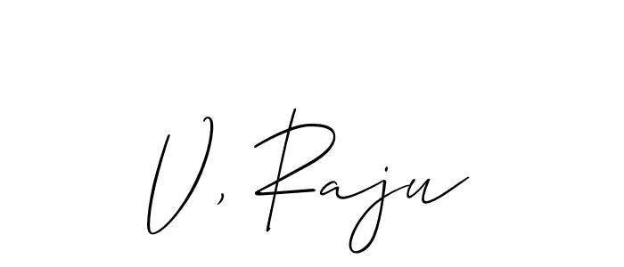 Make a short V, Raju signature style. Manage your documents anywhere anytime using Allison_Script. Create and add eSignatures, submit forms, share and send files easily. V, Raju signature style 2 images and pictures png