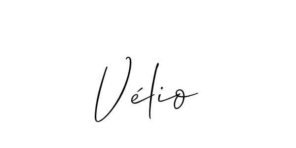 Make a beautiful signature design for name Vélio. Use this online signature maker to create a handwritten signature for free. Vélio signature style 2 images and pictures png