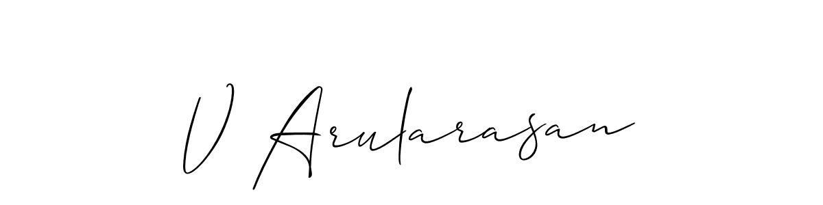 Here are the top 10 professional signature styles for the name V Arularasan. These are the best autograph styles you can use for your name. V Arularasan signature style 2 images and pictures png