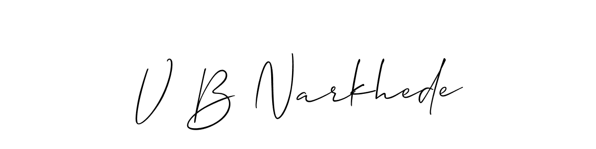 See photos of V B Narkhede official signature by Spectra . Check more albums & portfolios. Read reviews & check more about Allison_Script font. V B Narkhede signature style 2 images and pictures png