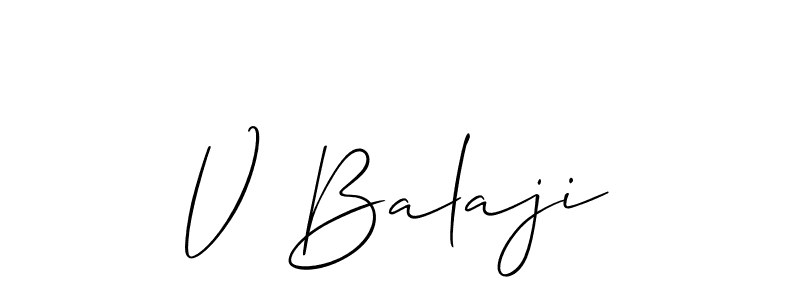 This is the best signature style for the V Balaji name. Also you like these signature font (Allison_Script). Mix name signature. V Balaji signature style 2 images and pictures png