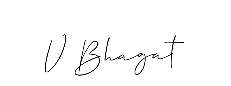 Here are the top 10 professional signature styles for the name V Bhagat. These are the best autograph styles you can use for your name. V Bhagat signature style 2 images and pictures png