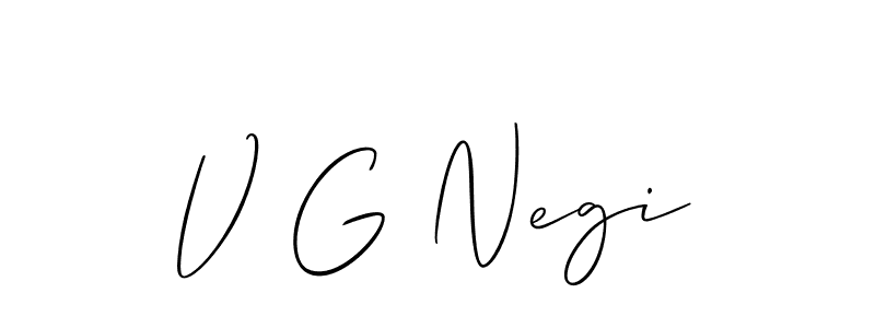 This is the best signature style for the V G Negi name. Also you like these signature font (Allison_Script). Mix name signature. V G Negi signature style 2 images and pictures png