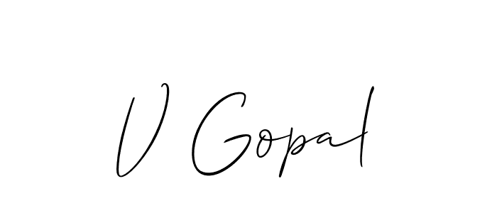 See photos of V Gopal official signature by Spectra . Check more albums & portfolios. Read reviews & check more about Allison_Script font. V Gopal signature style 2 images and pictures png