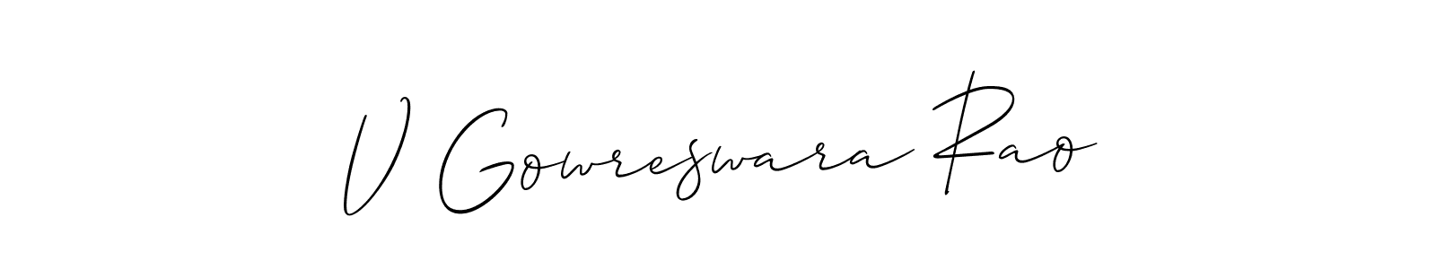 See photos of V Gowreswara Rao official signature by Spectra . Check more albums & portfolios. Read reviews & check more about Allison_Script font. V Gowreswara Rao signature style 2 images and pictures png