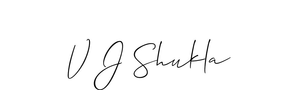 Similarly Allison_Script is the best handwritten signature design. Signature creator online .You can use it as an online autograph creator for name V J Shukla. V J Shukla signature style 2 images and pictures png