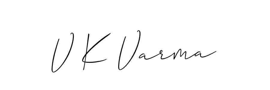 You can use this online signature creator to create a handwritten signature for the name V K Varma. This is the best online autograph maker. V K Varma signature style 2 images and pictures png