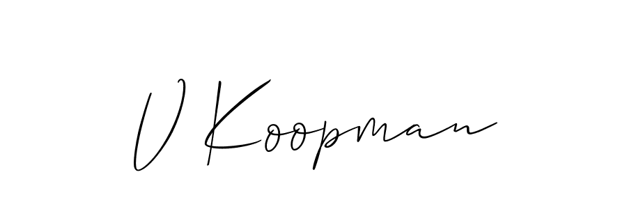 See photos of V Koopman official signature by Spectra . Check more albums & portfolios. Read reviews & check more about Allison_Script font. V Koopman signature style 2 images and pictures png