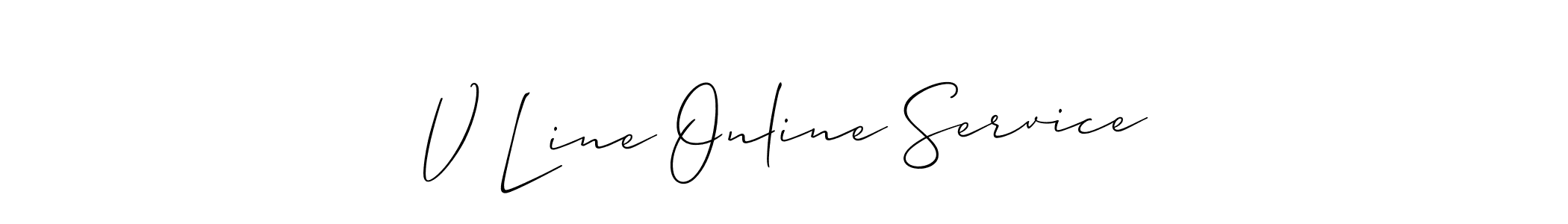 Here are the top 10 professional signature styles for the name V Line Online Service. These are the best autograph styles you can use for your name. V Line Online Service signature style 2 images and pictures png