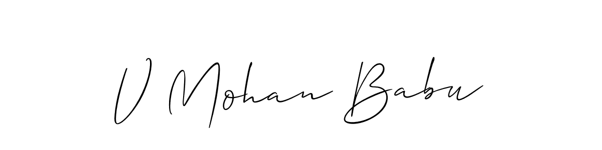 See photos of V Mohan Babu official signature by Spectra . Check more albums & portfolios. Read reviews & check more about Allison_Script font. V Mohan Babu signature style 2 images and pictures png