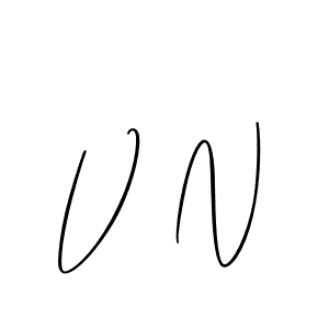 You can use this online signature creator to create a handwritten signature for the name V N. This is the best online autograph maker. V N signature style 2 images and pictures png