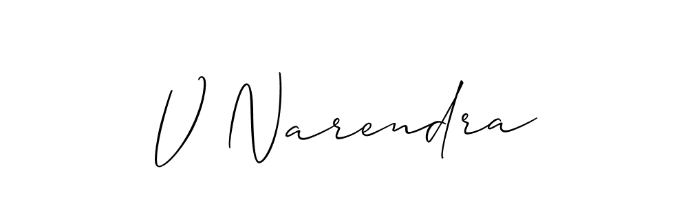 Once you've used our free online signature maker to create your best signature Allison_Script style, it's time to enjoy all of the benefits that V Narendra name signing documents. V Narendra signature style 2 images and pictures png