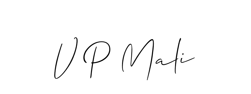 This is the best signature style for the V P Mali name. Also you like these signature font (Allison_Script). Mix name signature. V P Mali signature style 2 images and pictures png