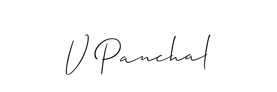 Once you've used our free online signature maker to create your best signature Allison_Script style, it's time to enjoy all of the benefits that V Panchal name signing documents. V Panchal signature style 2 images and pictures png