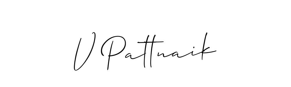 Make a beautiful signature design for name V Pattnaik. Use this online signature maker to create a handwritten signature for free. V Pattnaik signature style 2 images and pictures png