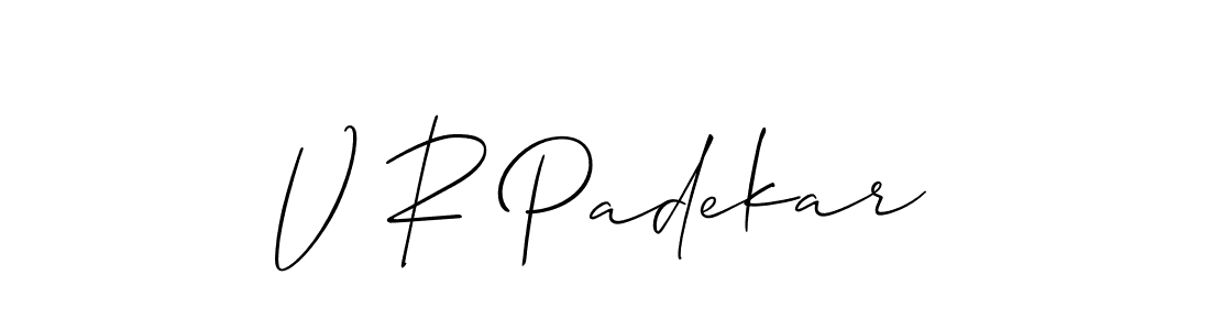 This is the best signature style for the V R Padekar name. Also you like these signature font (Allison_Script). Mix name signature. V R Padekar signature style 2 images and pictures png