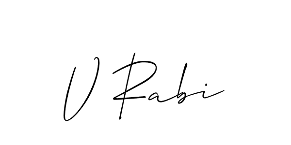 This is the best signature style for the V Rabi name. Also you like these signature font (Allison_Script). Mix name signature. V Rabi signature style 2 images and pictures png