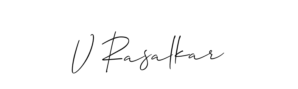 You can use this online signature creator to create a handwritten signature for the name V Rasalkar. This is the best online autograph maker. V Rasalkar signature style 2 images and pictures png