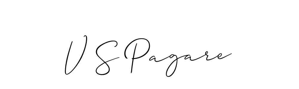 You can use this online signature creator to create a handwritten signature for the name V S Pagare. This is the best online autograph maker. V S Pagare signature style 2 images and pictures png