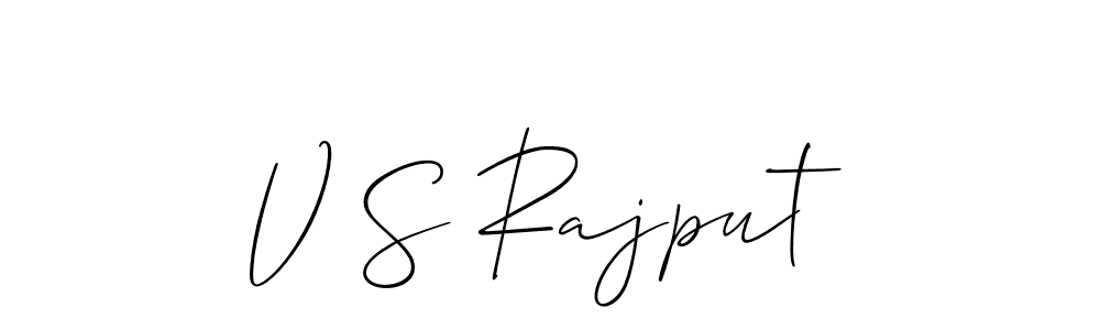 This is the best signature style for the V S Rajput name. Also you like these signature font (Allison_Script). Mix name signature. V S Rajput signature style 2 images and pictures png