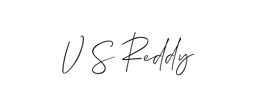 It looks lik you need a new signature style for name V S Reddy. Design unique handwritten (Allison_Script) signature with our free signature maker in just a few clicks. V S Reddy signature style 2 images and pictures png