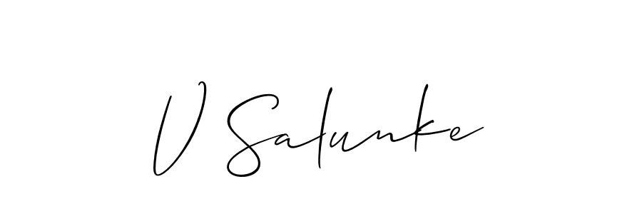 See photos of V Salunke official signature by Spectra . Check more albums & portfolios. Read reviews & check more about Allison_Script font. V Salunke signature style 2 images and pictures png