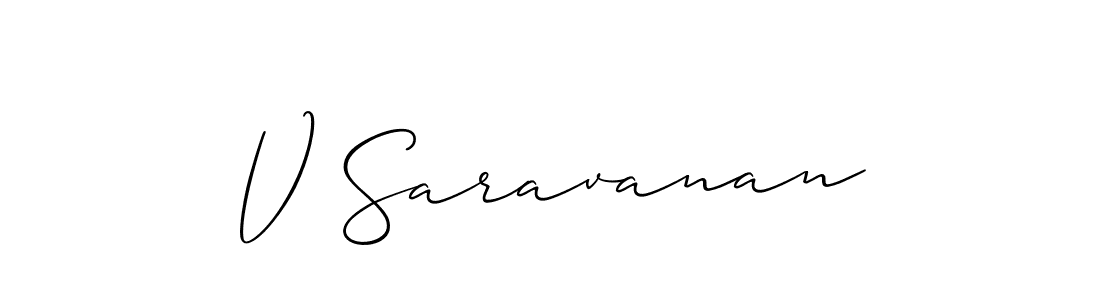 You can use this online signature creator to create a handwritten signature for the name V Saravanan. This is the best online autograph maker. V Saravanan signature style 2 images and pictures png