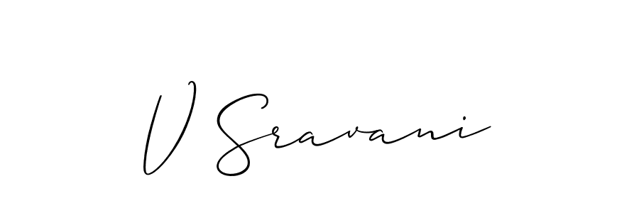 See photos of V Sravani official signature by Spectra . Check more albums & portfolios. Read reviews & check more about Allison_Script font. V Sravani signature style 2 images and pictures png