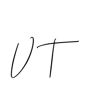 You can use this online signature creator to create a handwritten signature for the name V T. This is the best online autograph maker. V T signature style 2 images and pictures png