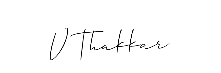 Here are the top 10 professional signature styles for the name V Thakkar. These are the best autograph styles you can use for your name. V Thakkar signature style 2 images and pictures png