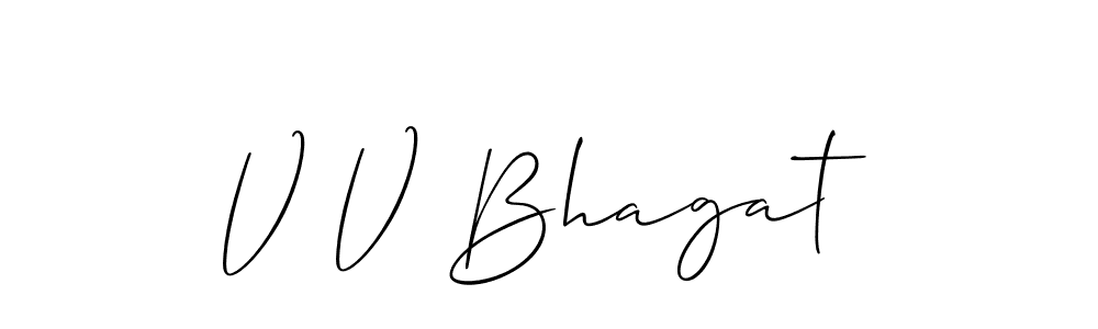 Here are the top 10 professional signature styles for the name V V Bhagat. These are the best autograph styles you can use for your name. V V Bhagat signature style 2 images and pictures png