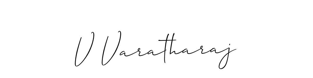 V Varatharaj stylish signature style. Best Handwritten Sign (Allison_Script) for my name. Handwritten Signature Collection Ideas for my name V Varatharaj. V Varatharaj signature style 2 images and pictures png