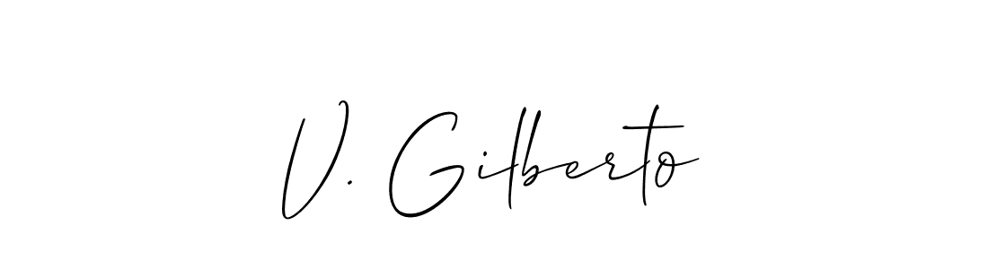 Here are the top 10 professional signature styles for the name V. Gilberto. These are the best autograph styles you can use for your name. V. Gilberto signature style 2 images and pictures png