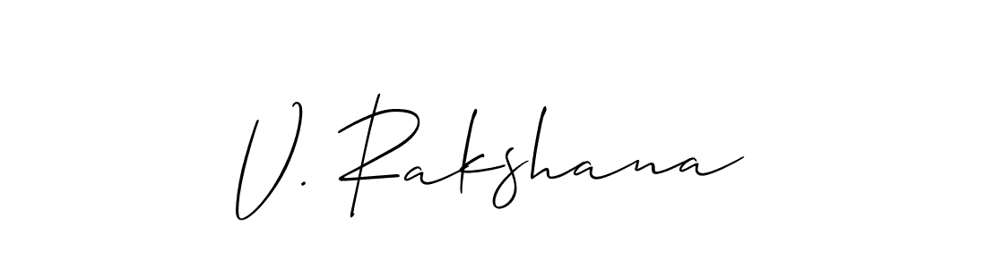 See photos of V. Rakshana official signature by Spectra . Check more albums & portfolios. Read reviews & check more about Allison_Script font. V. Rakshana signature style 2 images and pictures png