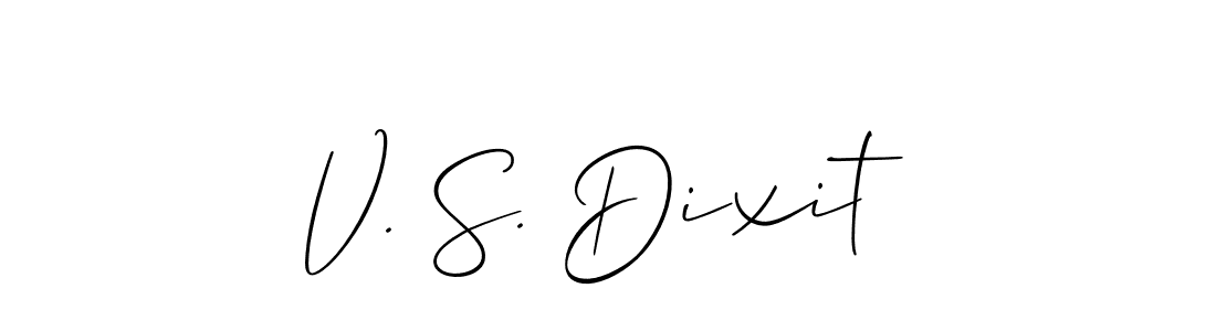 You can use this online signature creator to create a handwritten signature for the name V. S. Dixit. This is the best online autograph maker. V. S. Dixit signature style 2 images and pictures png
