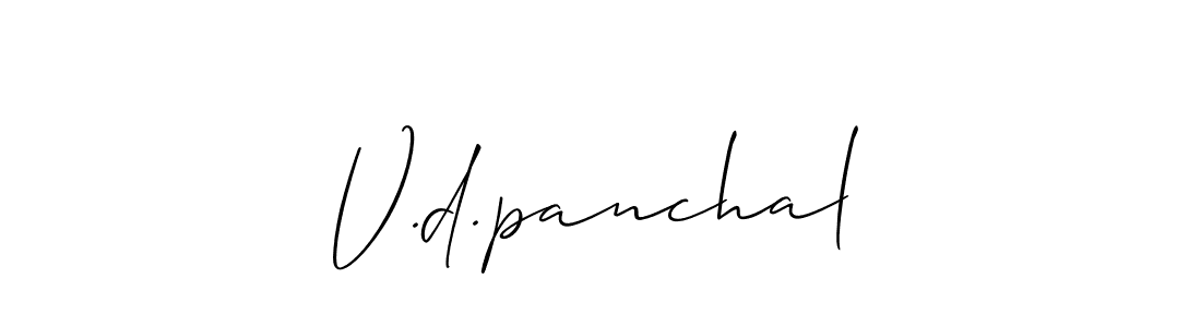 Check out images of Autograph of V.d.panchal name. Actor V.d.panchal Signature Style. Allison_Script is a professional sign style online. V.d.panchal signature style 2 images and pictures png