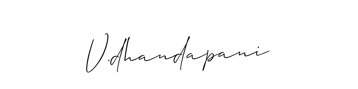 Here are the top 10 professional signature styles for the name V.dhandapani. These are the best autograph styles you can use for your name. V.dhandapani signature style 2 images and pictures png