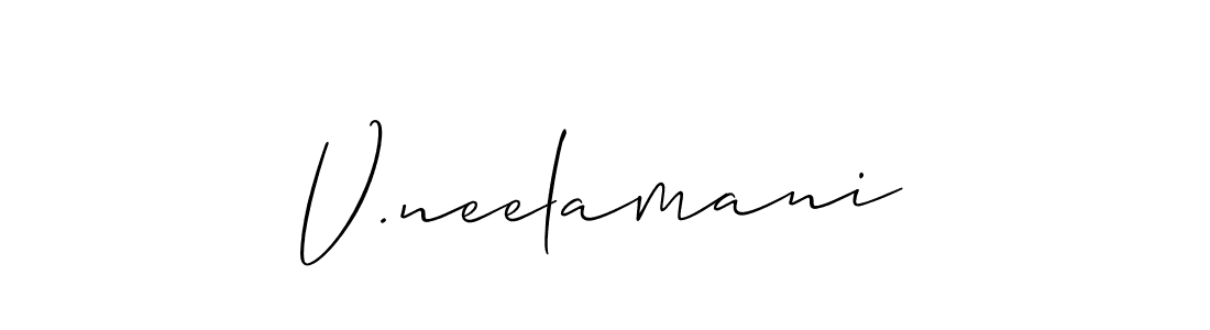 See photos of V.neelamani official signature by Spectra . Check more albums & portfolios. Read reviews & check more about Allison_Script font. V.neelamani signature style 2 images and pictures png