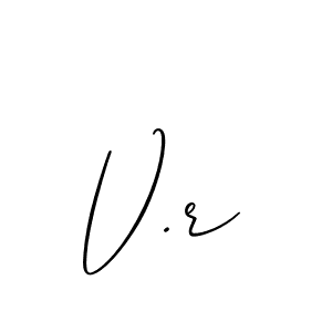 This is the best signature style for the V.r name. Also you like these signature font (Allison_Script). Mix name signature. V.r signature style 2 images and pictures png