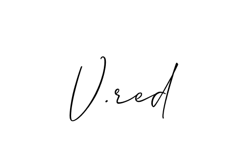 96+ V.red Name Signature Style Ideas | Creative Digital Signature