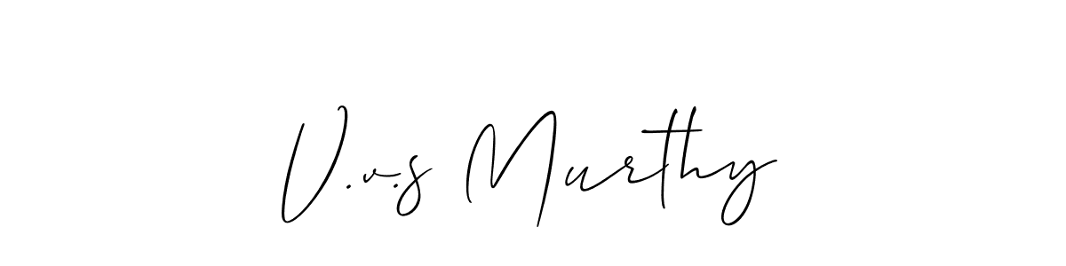 Make a beautiful signature design for name V.v.s Murthy. Use this online signature maker to create a handwritten signature for free. V.v.s Murthy signature style 2 images and pictures png