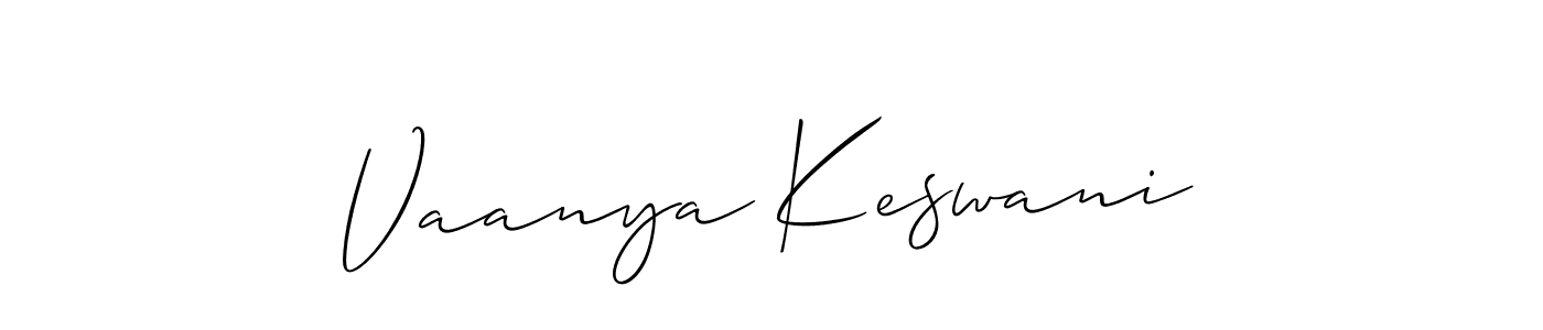 Here are the top 10 professional signature styles for the name Vaanya Keswani. These are the best autograph styles you can use for your name. Vaanya Keswani signature style 2 images and pictures png