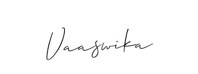 Make a beautiful signature design for name Vaaswika. Use this online signature maker to create a handwritten signature for free. Vaaswika signature style 2 images and pictures png