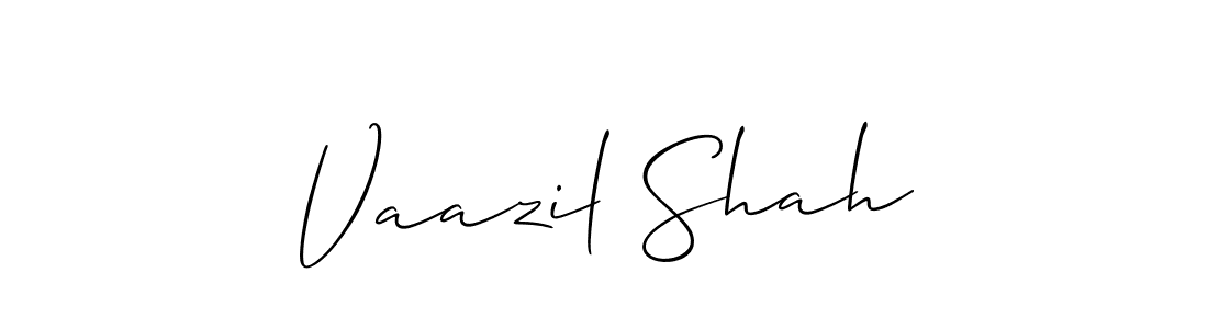 Similarly Allison_Script is the best handwritten signature design. Signature creator online .You can use it as an online autograph creator for name Vaazil Shah. Vaazil Shah signature style 2 images and pictures png