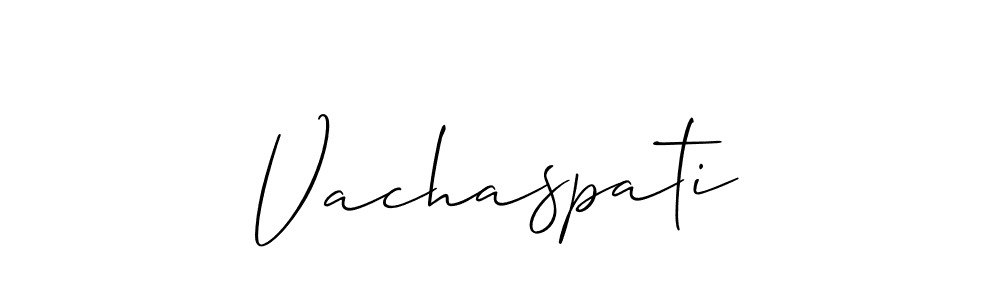 Vachaspati stylish signature style. Best Handwritten Sign (Allison_Script) for my name. Handwritten Signature Collection Ideas for my name Vachaspati. Vachaspati signature style 2 images and pictures png