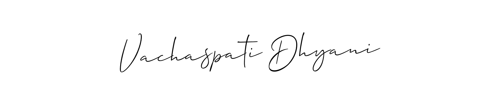 You can use this online signature creator to create a handwritten signature for the name Vachaspati Dhyani. This is the best online autograph maker. Vachaspati Dhyani signature style 2 images and pictures png