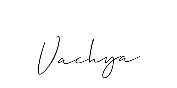 You can use this online signature creator to create a handwritten signature for the name Vachya. This is the best online autograph maker. Vachya signature style 2 images and pictures png